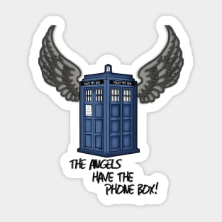 Angels Have the Phone Box Sticker